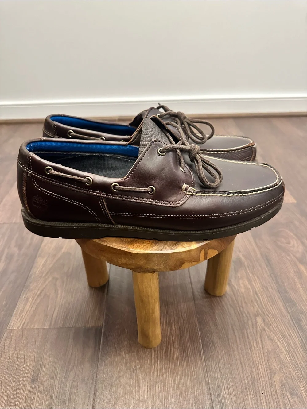 Timberland Men’s Piper Cove Boat Shoe Md Brown, Size 14